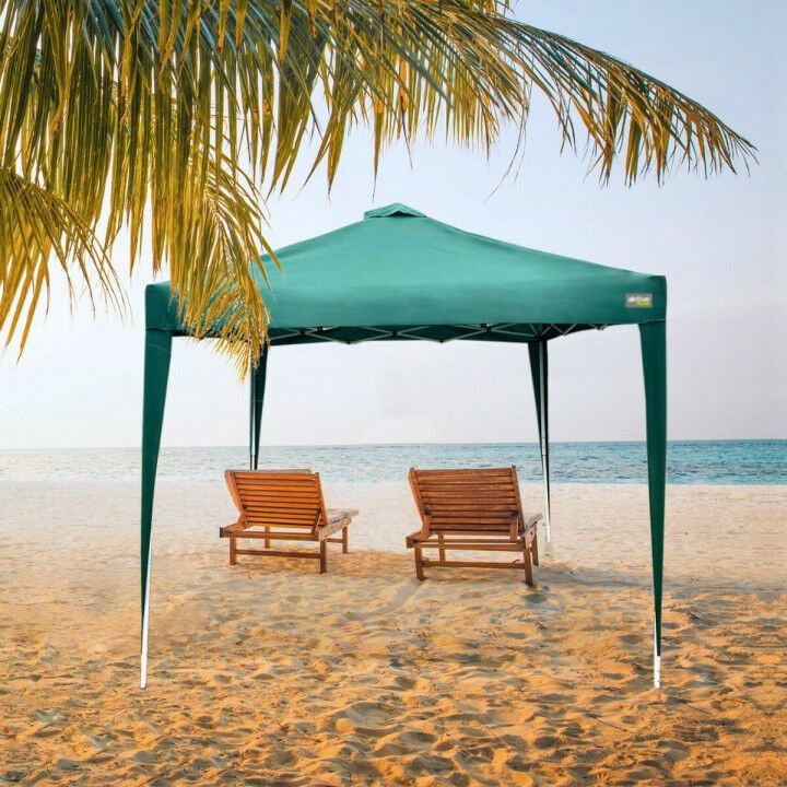 Gazebo Colorbaby Max-Air Verde Stoffa Acciaio 300 x 300 x 250 cm