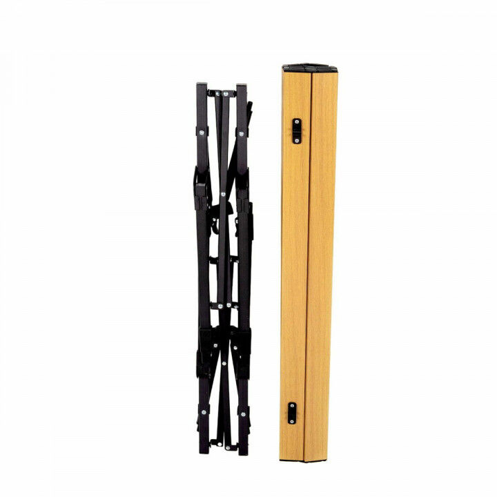 Vouwtafel Aktive 90 x 70 x 57 cm Voor de camping Zwart Bruin Aluminium