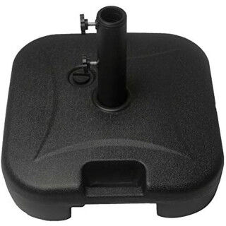 Fuß für Sonnenschirm Aktive Schwarz 3,8 cm 19 Kg