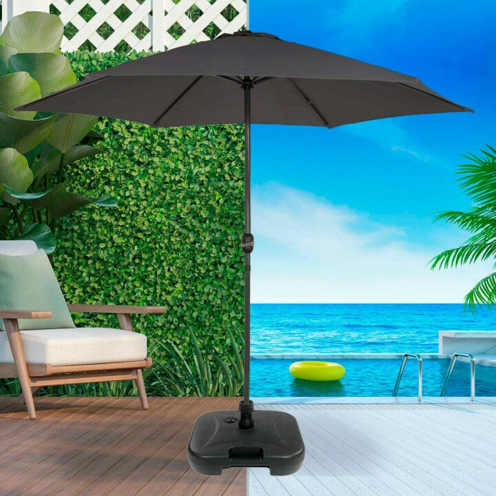 Base for beach umbrella Aktive Black 3,8 cm 19 Kg