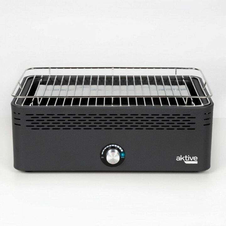 Barbecue Charbon de Bois sans Fumée Portable Aktive 45 x 19 x 28 cm