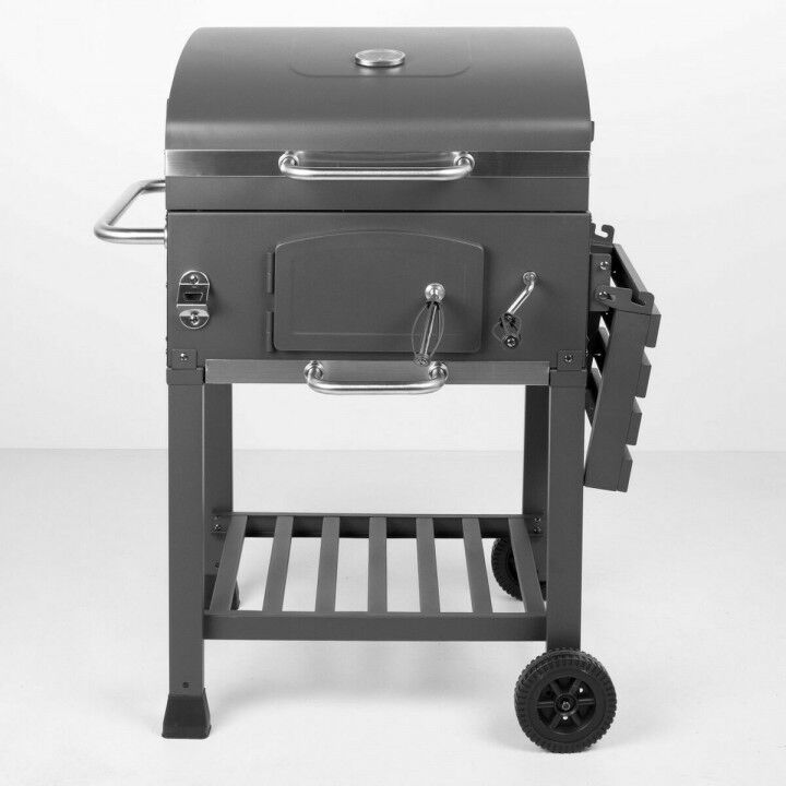 Barbecue a Carbone con Coperchio e Ruote Aktive 102 x 65 x 104 cm