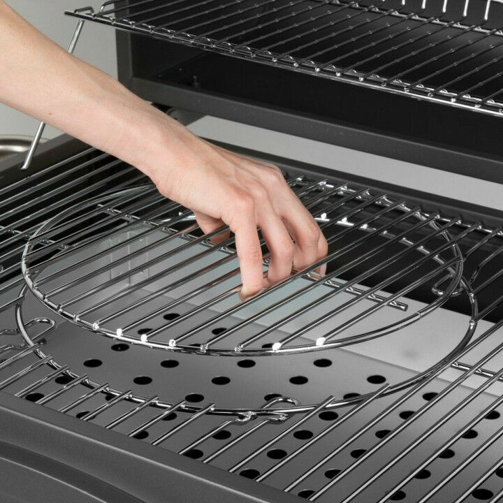 Kohlegrill mit Deckel und Rädern Aktive 102 x 65 x 104 cm