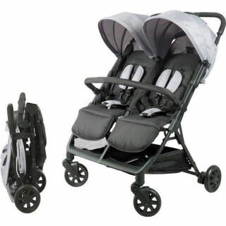 Poussette pour bébé Bambisol Gris