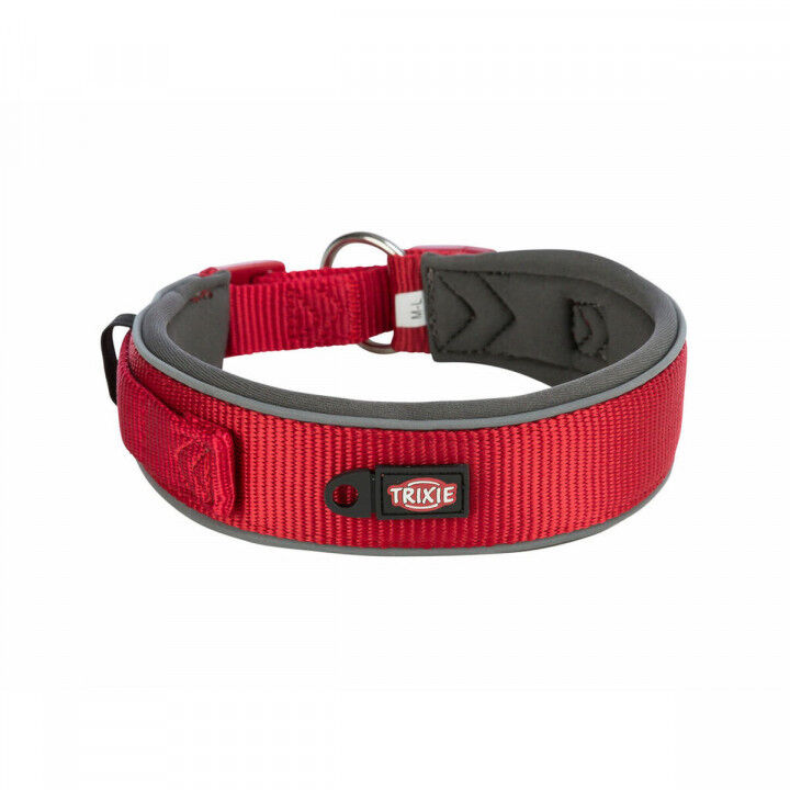 Collar para Perro Trixie Premium Rojo Grafito L/XL 53-62 cm