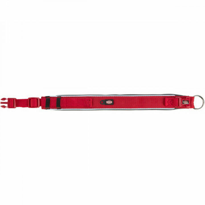 Dog collar Trixie Premium Red Graphite L/XL 53-62 cm
