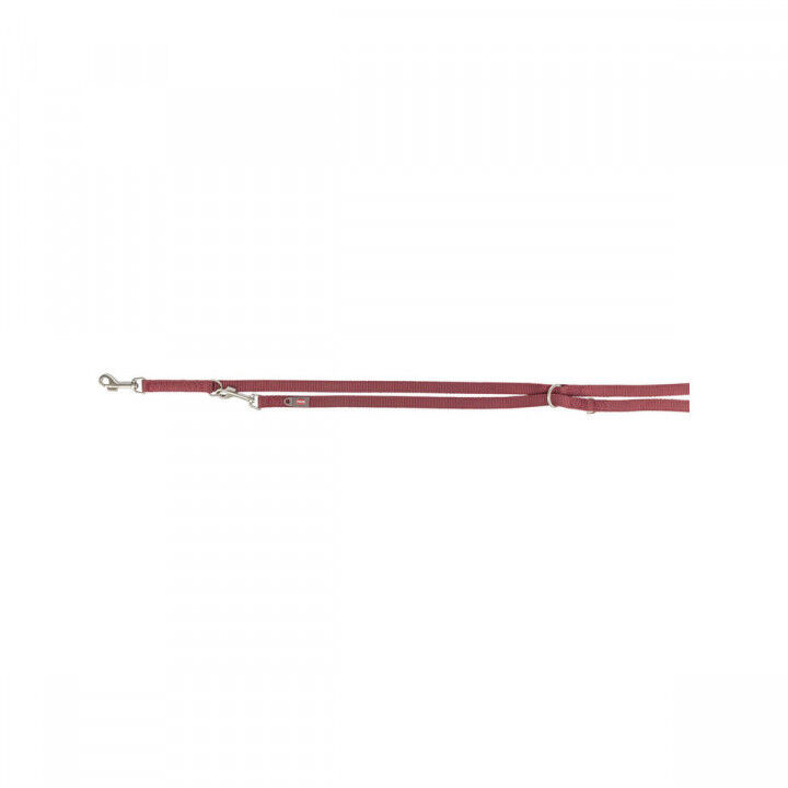 Guinzaglio regolabile per cane Trixie Premium Rosso M/L