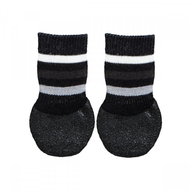 Socken Trixie Schwarz XS/S Hund
