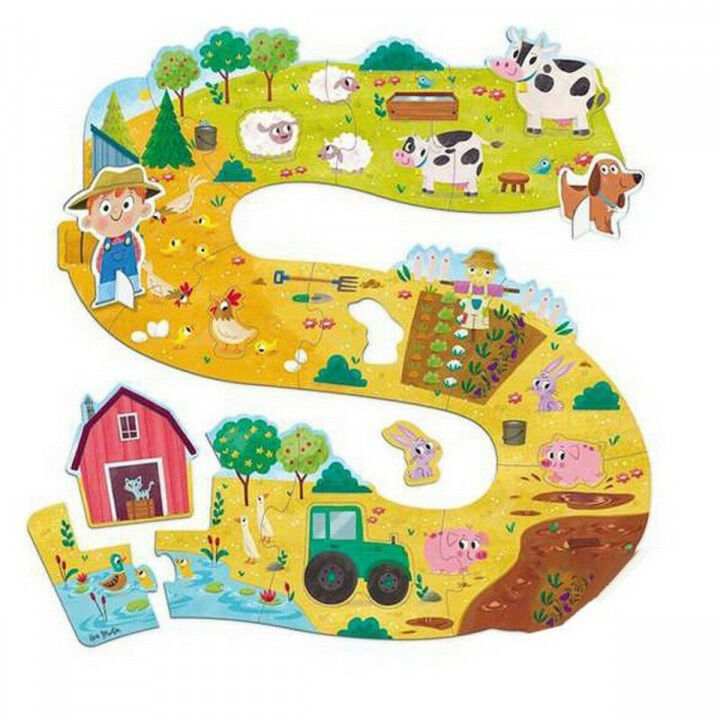 Puzzle Baby Fattoria XXL Goula 53176 (17 pcs)