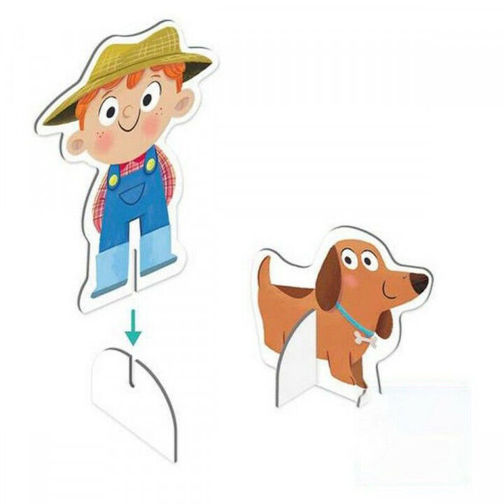 Baby-Puzzle: Bauernhof XXL Goula 53176 (17 pcs)