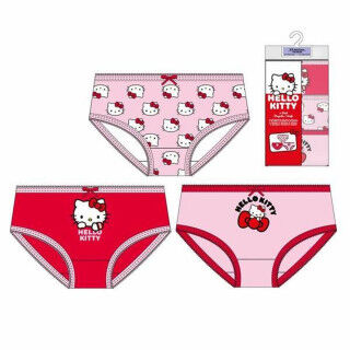 Confezione di Slip da Bambina Hello Kitty Multicolore