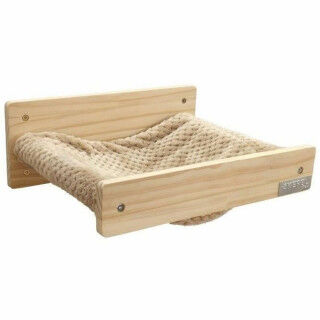 Lit pour chat Kerbl TIMBER Beige