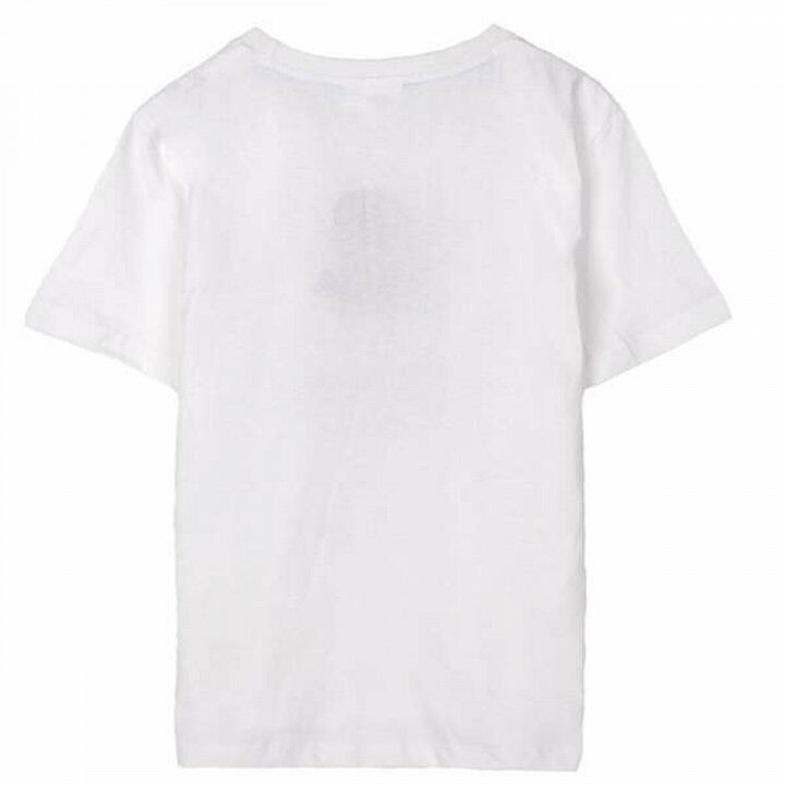 Maglia a Maniche Corte per Bambini Stitch Bianco