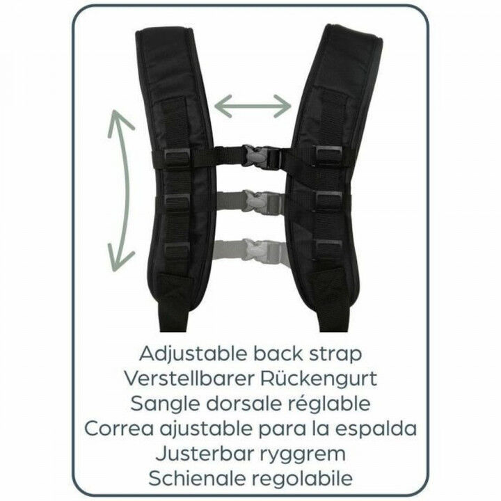 Draagzak voor baby's Dreambaby Zwart + 0 Maanden