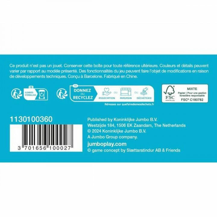 Bordspel Dujardin 21 x 8 x 13 cm