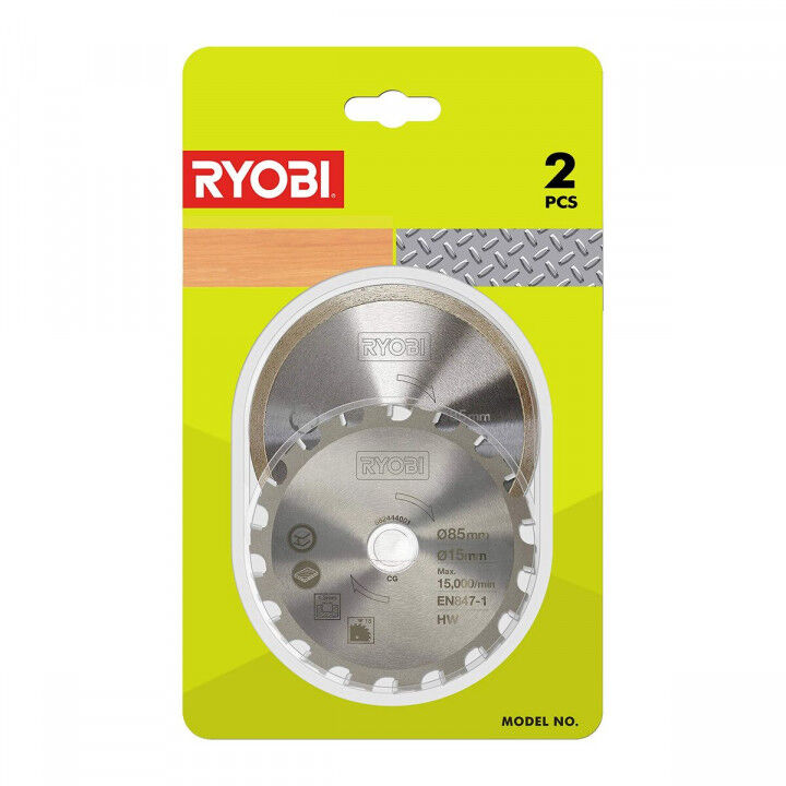 Lama sega Ryobi RAKMMS02K (2 Unità)