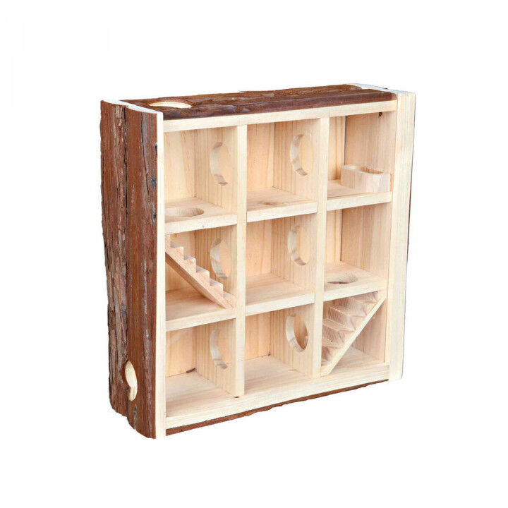 Toy for Rodents Trixie Wood 30 × 30 × 10 CM