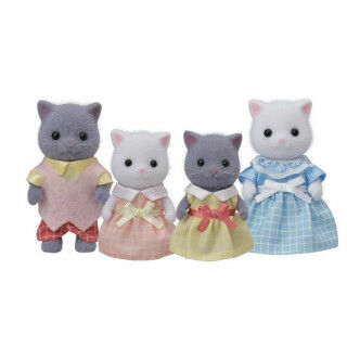 Bambole   Sylvanian Families 5455 The Persian Cat Family          