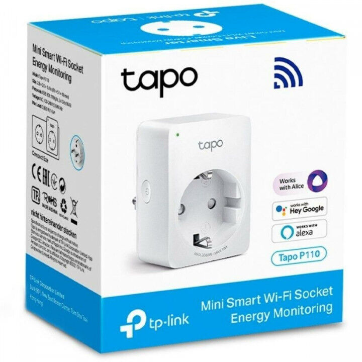 Enchufe Inteligente TP-Link P110 Wi-Fi 100 - 240 V 220-240 V 16 A 10 A