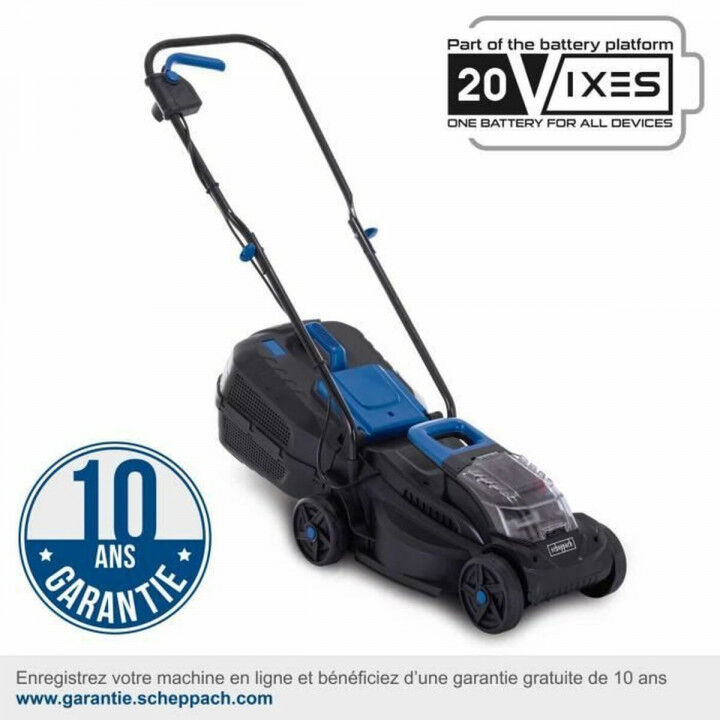 Lawn mower Scheppach BC-MP320-X 20 V 32 cm 20-70 mm 32 L