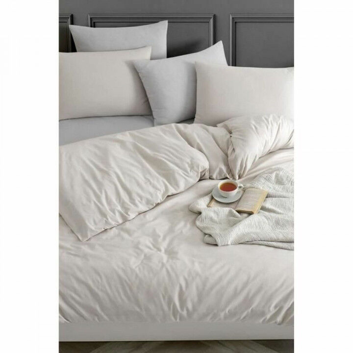 Duvet cover set Beige Super king 3 Pieces