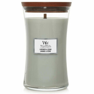 Geurkaars Woodwick Core Large Lavender & Cedar 609 g