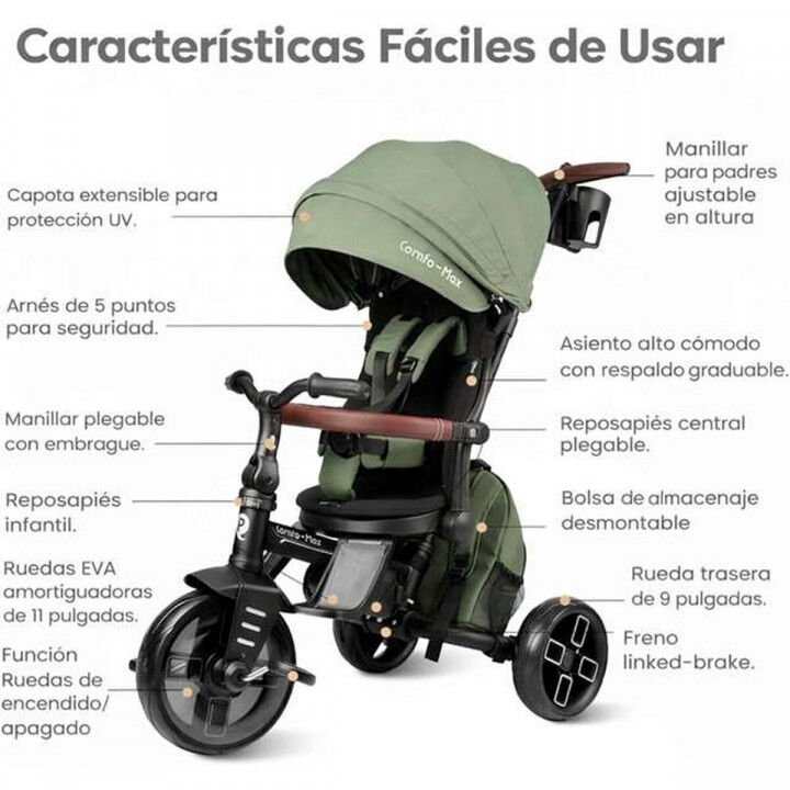 Tricycle Ociotrends Green