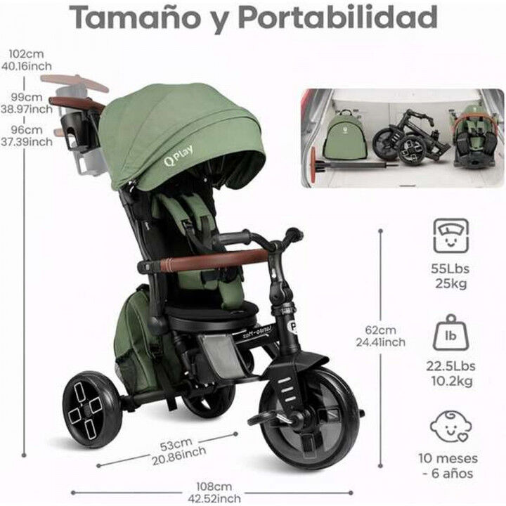 Tricycle Ociotrends Vert