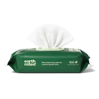 Wet Wipes for Pets Earth Rated Perfume free 100 Units
