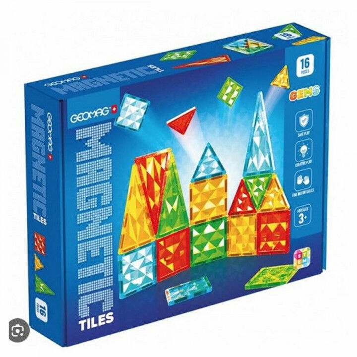 Educatief Spel Geomag 16 Onderdelen