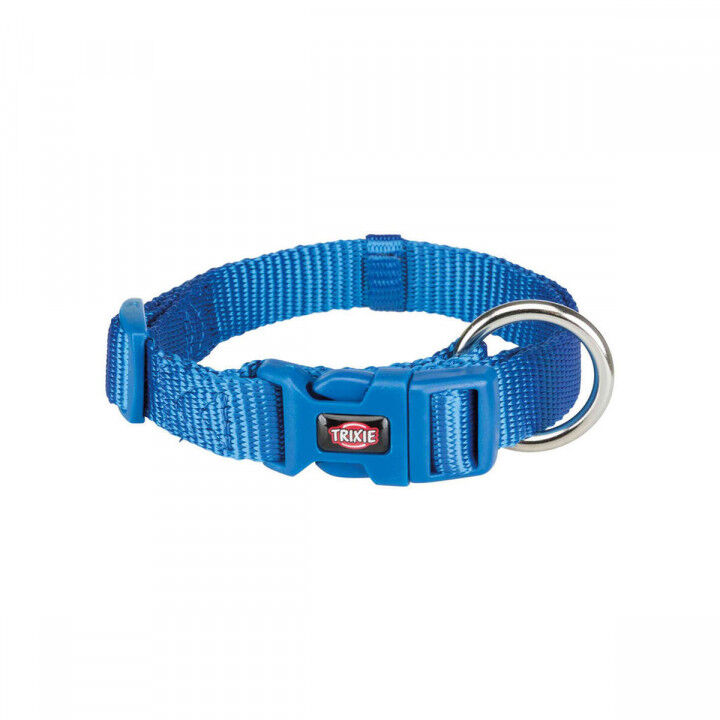Hondenhalsband Trixie New Premium Kobaltblauw S/M 30-45 cm