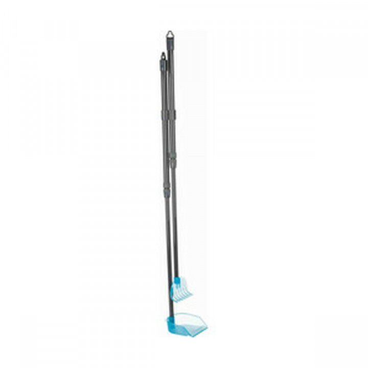 Dustpan Trixie Blue Grey Plastic