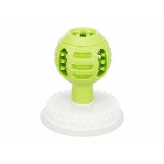 Pet Ball Trixie Lick'n'Snack White Green Plastic TPR Ø 8/12 x 13 cm