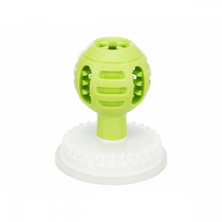 Pet Ball Trixie Lick'n'Snack White Green Plastic TPR Ø 8/12 x 13 cm