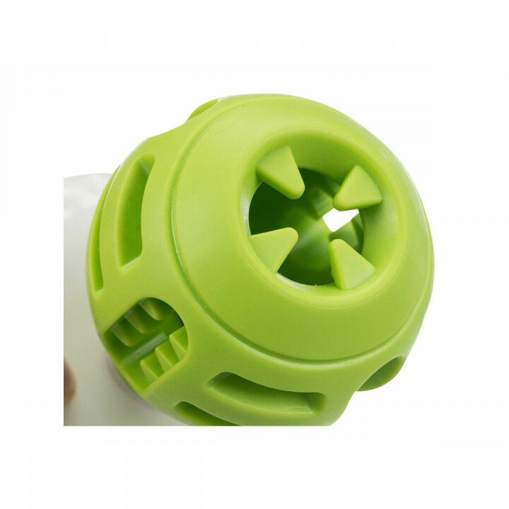Boule pour animaux de compagnie Trixie Lick'n'Snack Blanc Vert Plastique TPR Ø 8/12 x 13 cm