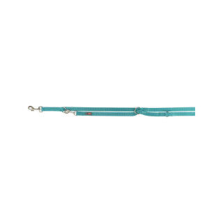 Verstellbare Hundeleine Trixie Premium Hellblau M/L