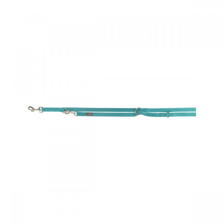 Adjustable dog leash Trixie Premium Light Blue M/L