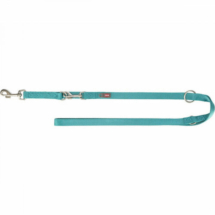 Verstellbare Hundeleine Trixie Premium Hellblau M/L