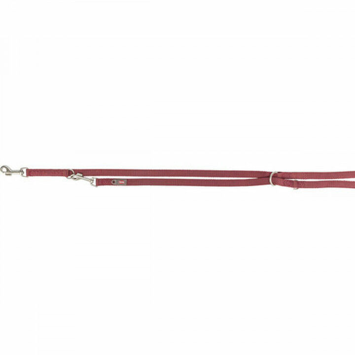 Laisse réglable pour chien Trixie Premium Rouge L/XL