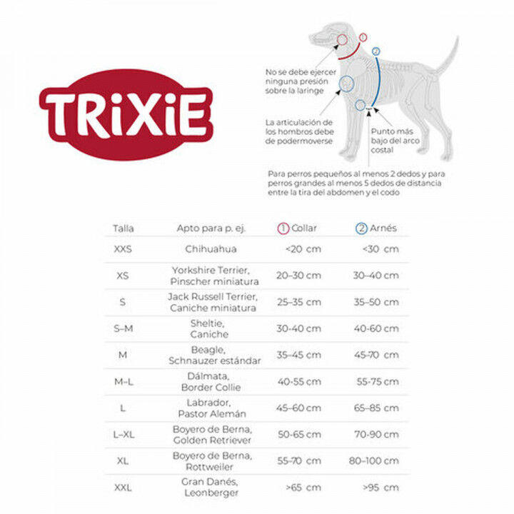 Guinzaglio per Cani Trixie Premium Sabbia M/L
