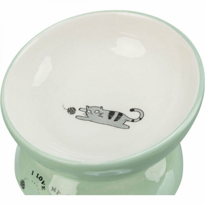 Voerbak voor honden Trixie Wit Groen Ø 13 cm 150 ml