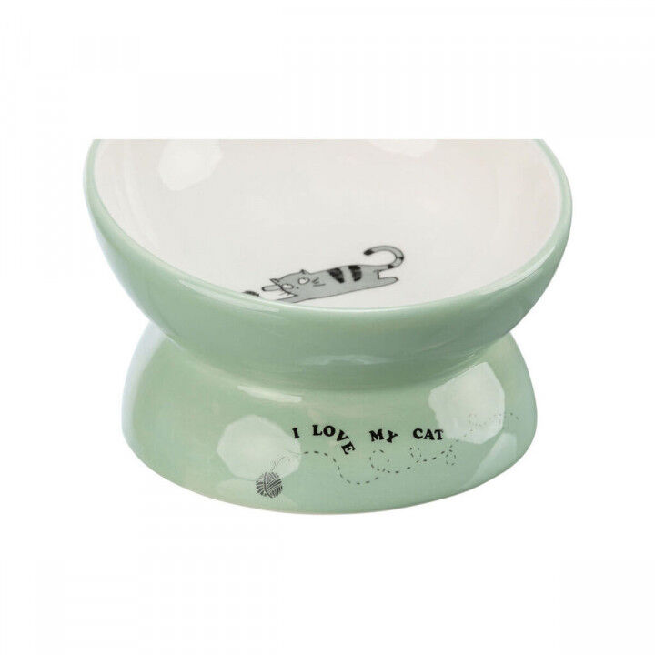 Futternapf für Hunde Trixie Weiß grün Ø 13 cm 150 ml