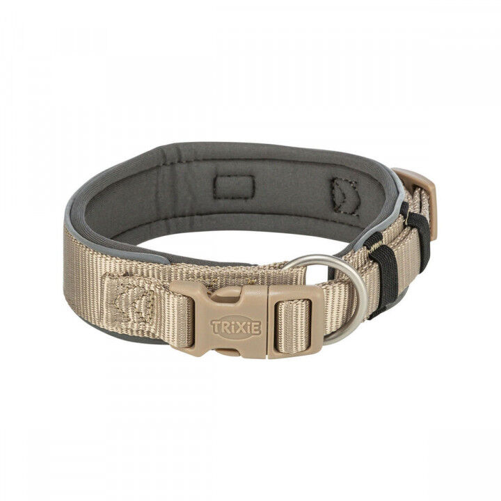 Hondenhalsband Trixie Premium Grafiet Zand S/M 33-42 cm