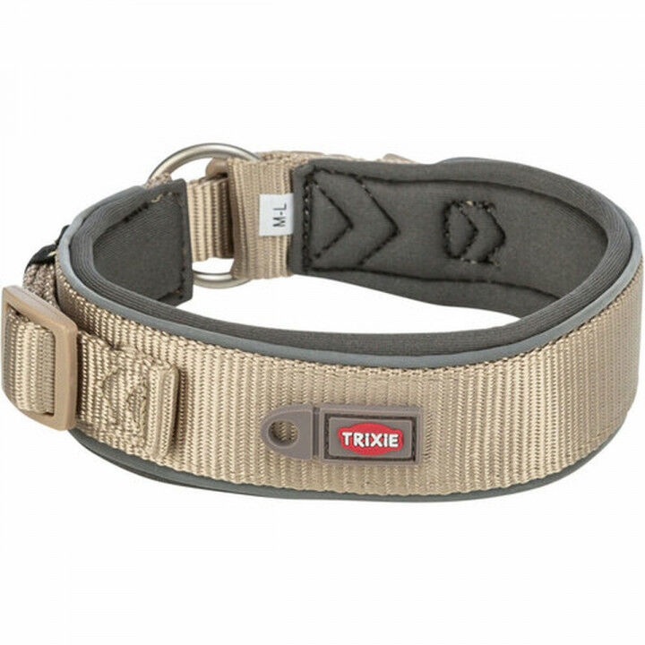 Dog collar Trixie Premium Graphite Sand S/M 33-42 cm
