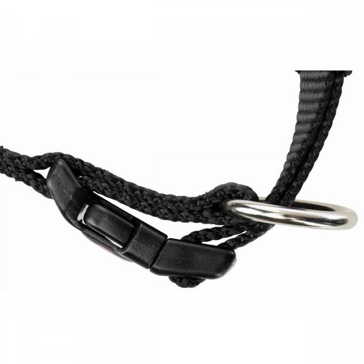 Dog collar Trixie New Premium Black M/L 35-55 cm