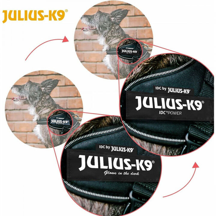 Hondentuigje Julius K9 IDC Zwart S