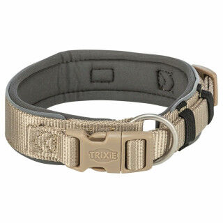 Collar para Perro Trixie Premium Grafito Arena L/XL 53-62 cm