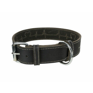 Collare per Cani Trixie Heartbeat Nero 38-47 cm