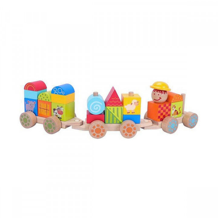 Baby-Spielzeug Moltó Happy Train 23 Stücke