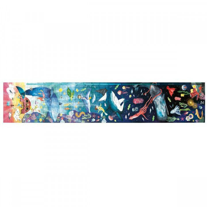 Puzzle Hape 150 x 30 cm 150 x 30 x 0,2 cm Marino 200 Piezas